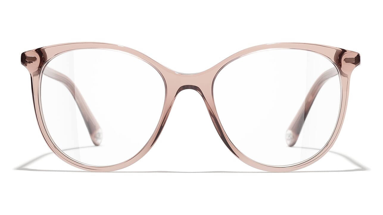 chanel glasses clear frame reading