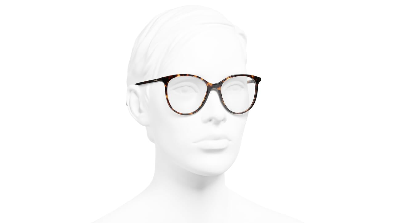 Shop CHANEL Pantos Eyeglasses (Ref: 3412 1709, Ref: 3412 1687) by