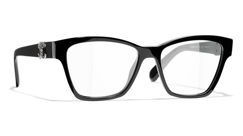 Chanel Eyeglasses Frames 3173 c.1123 Clear Brown Rectangular Full Rim 51-16-135