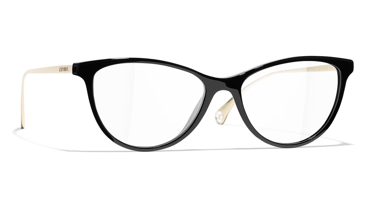 CHANEL Black Eyeglass Frames for sale