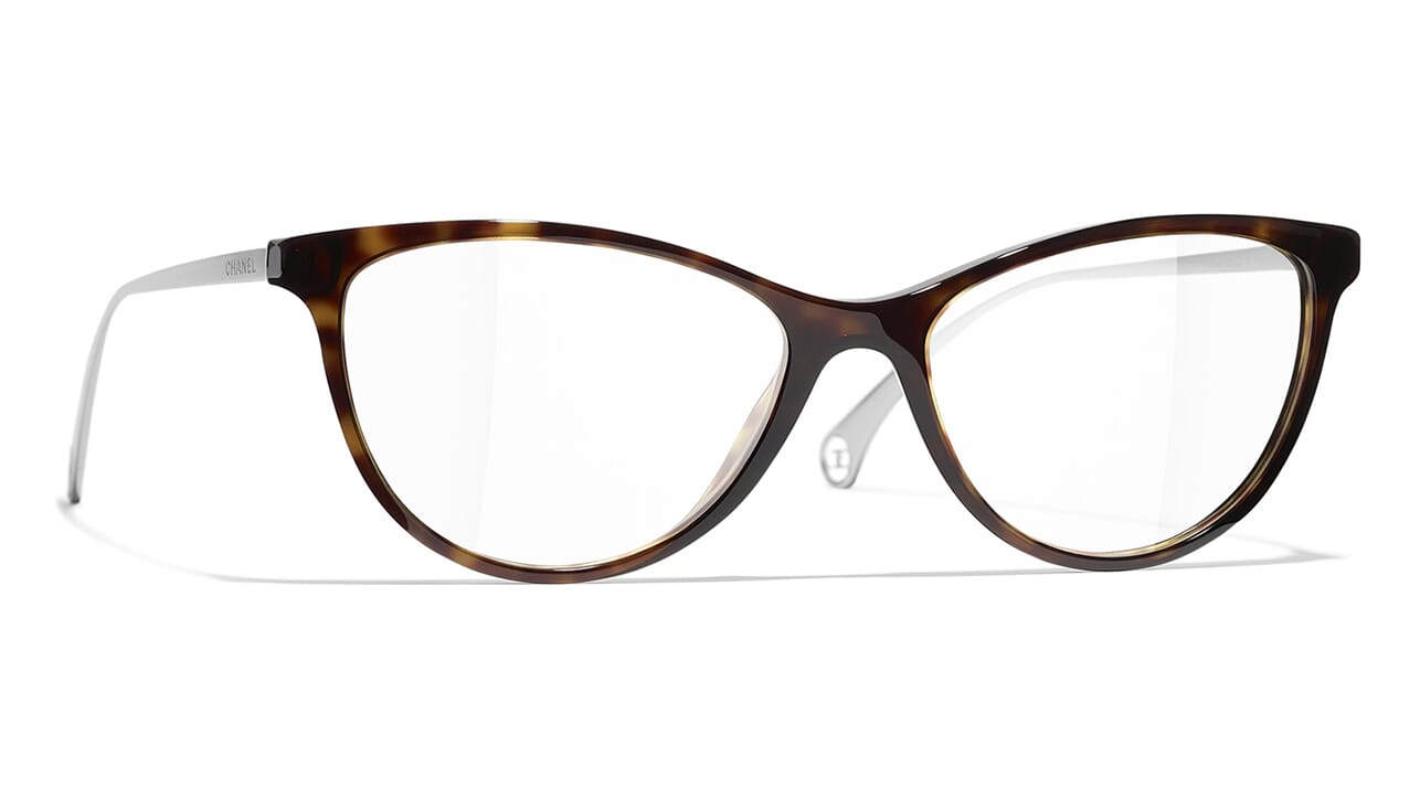 Balmain Eyewear Two-Tone pilot-frame Glasses - Black