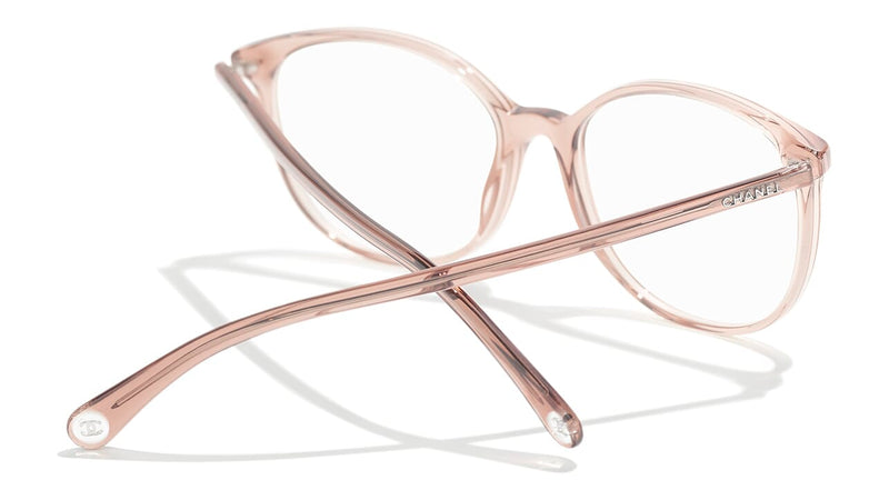 Chanel 3432 Glasses (Brown - Round - Women)