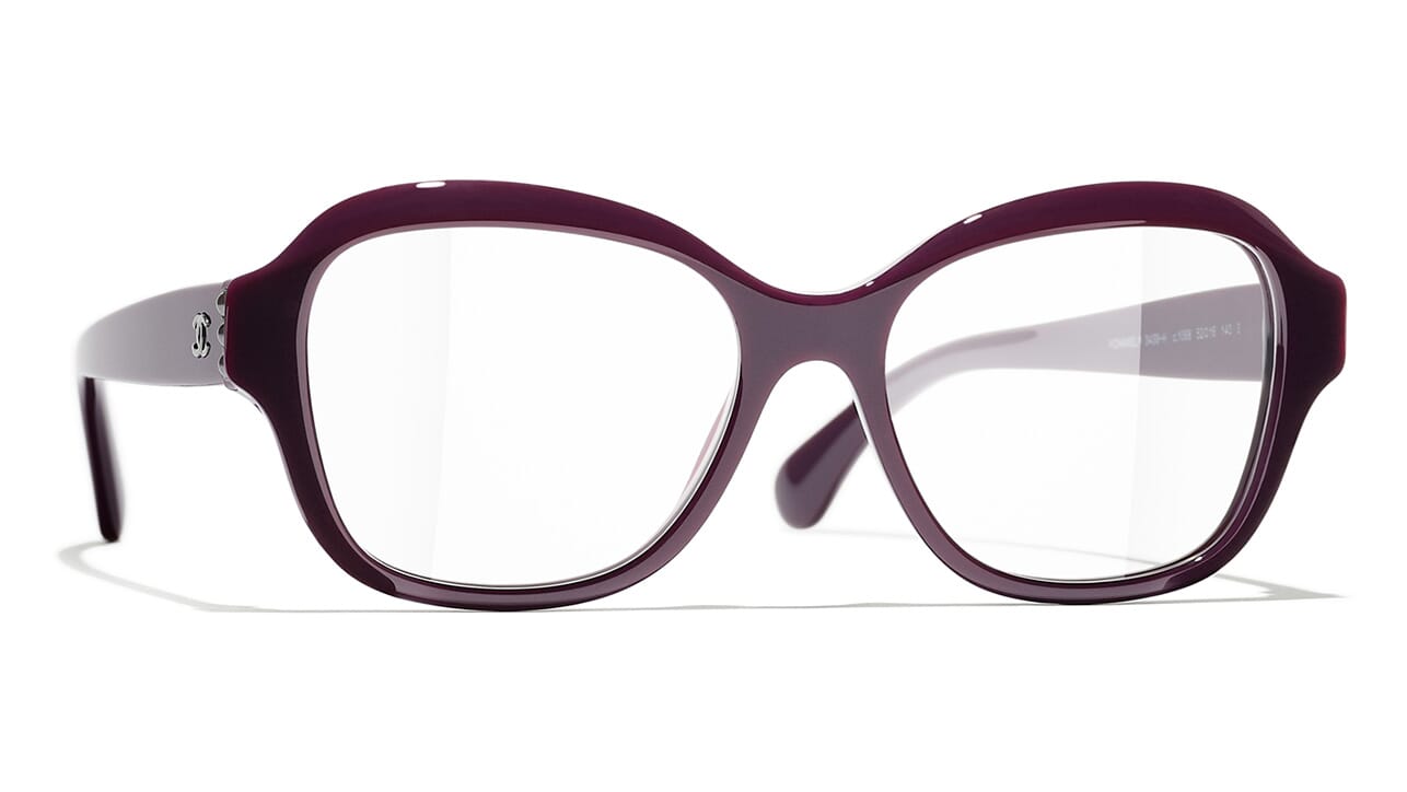 CHANEL 3435Q Square Glasses