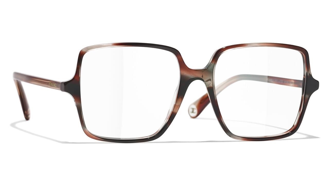 CHANEL 2118 H B 357 50mm Brown Prescription Glasses Eyeglasses Frames –  Afashionistastore
