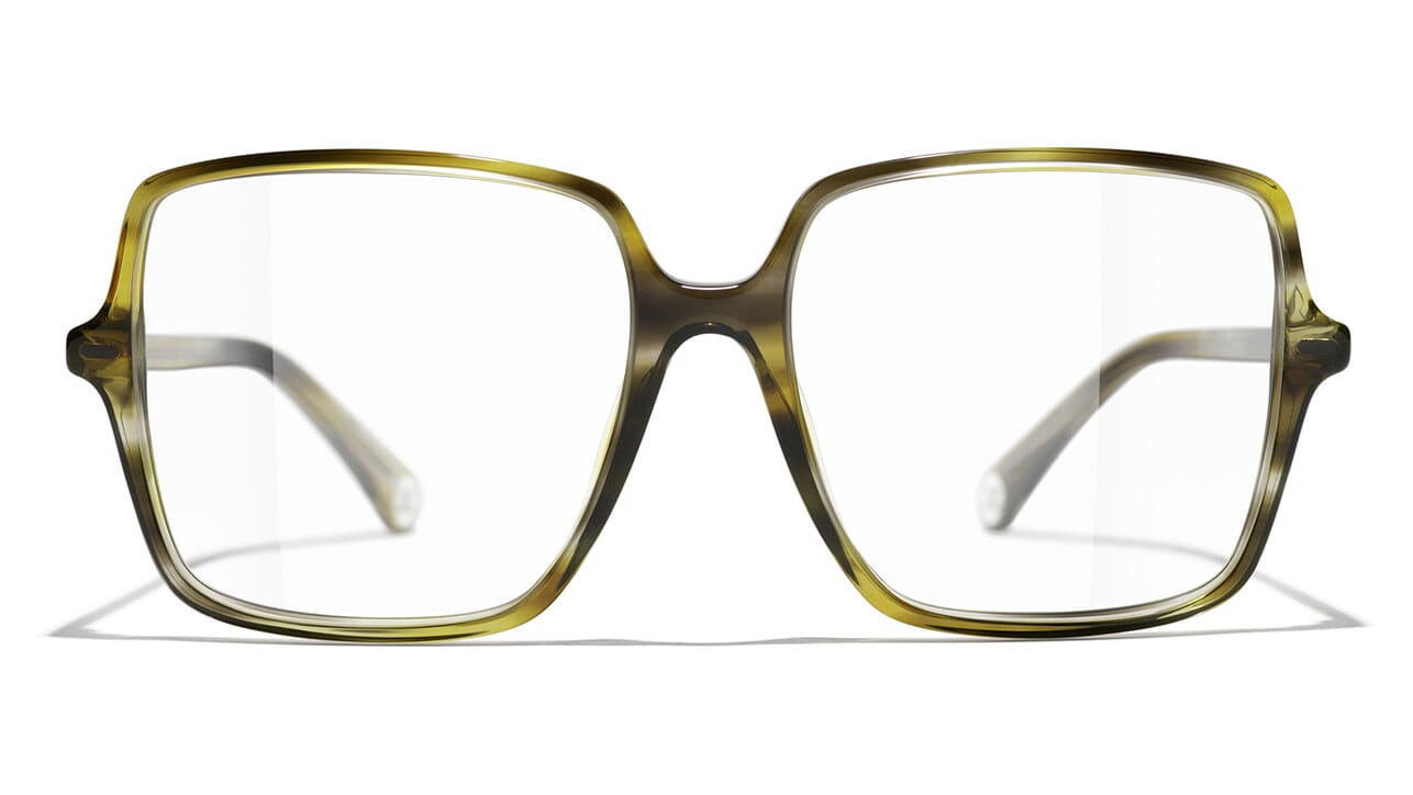 Authentic Chanel Glasses 3145 c.1087 Brown Charm 50mm Frames Eyeglasses RX