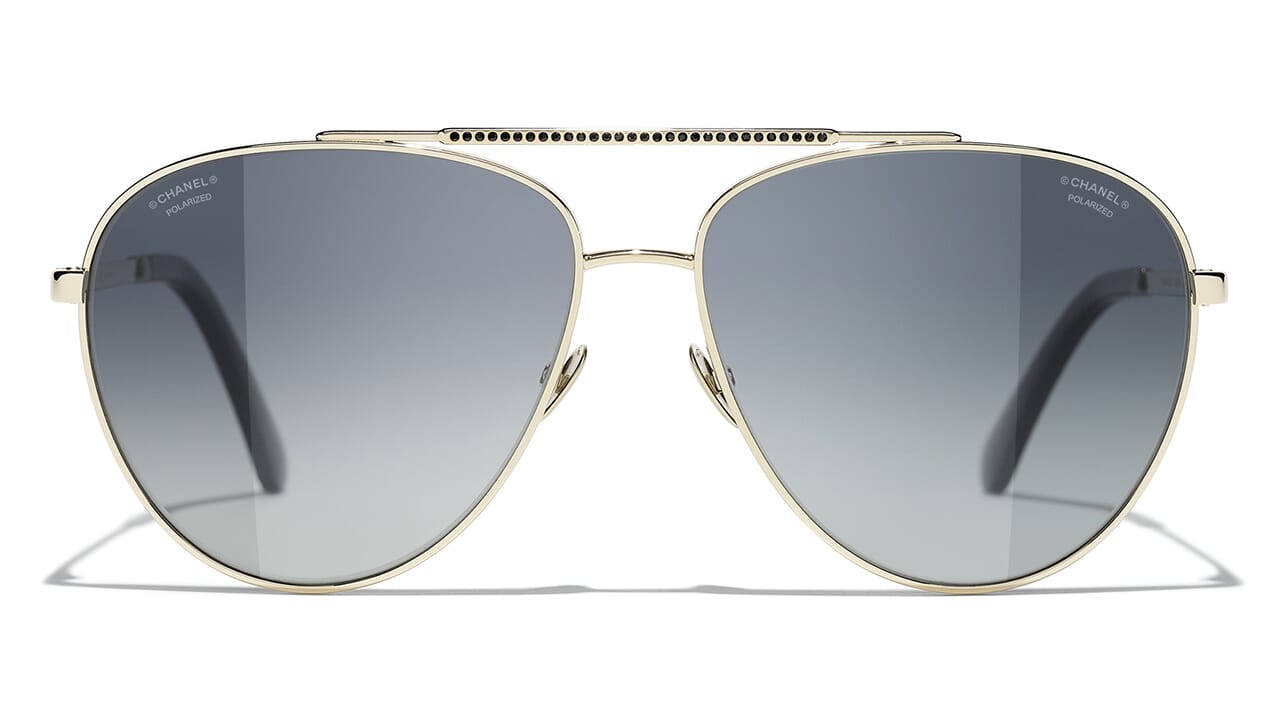 chanel sunglasses aviator polarized