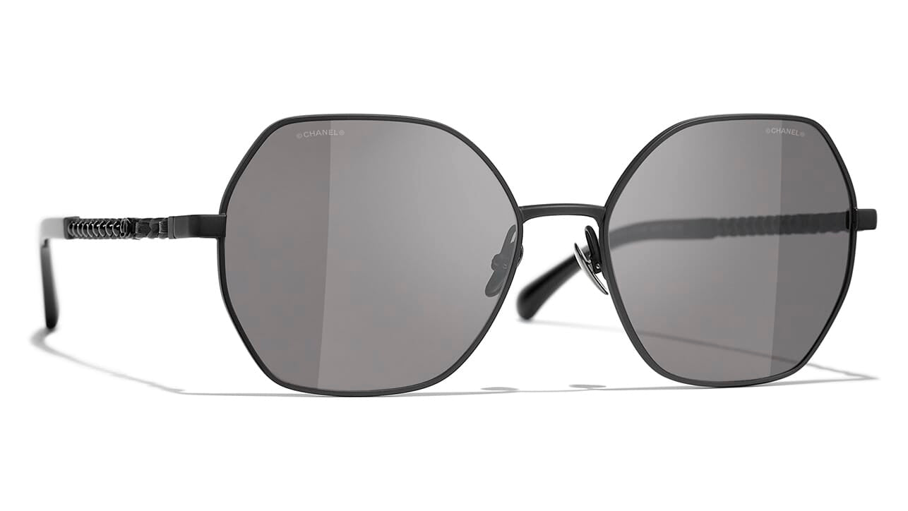 Authentic CHANEL Sunglasses White w/ Black Arms 5181-B, No Box, HTF Color  Combo 
