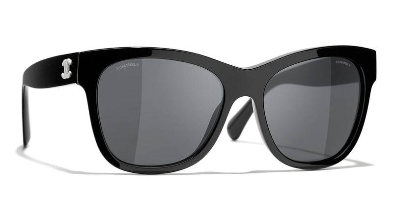 CHANEL ACETATE SQUARE CC Sunglasses 5380-Blue $250.00 - PicClick