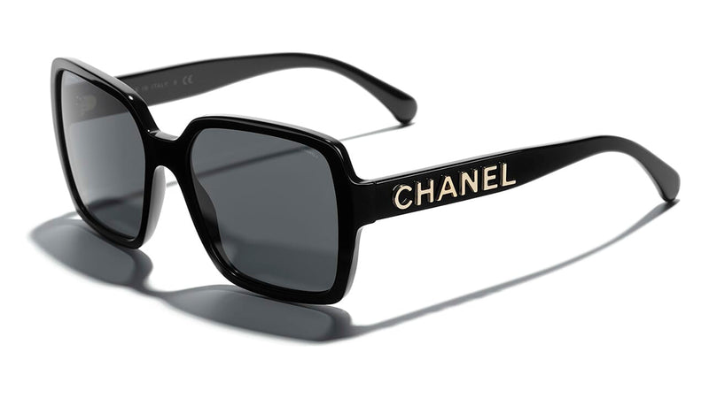 CHANEL CHANEL sunglasses eyewear 4 5428HA 501/S4 Plastic Black NEW