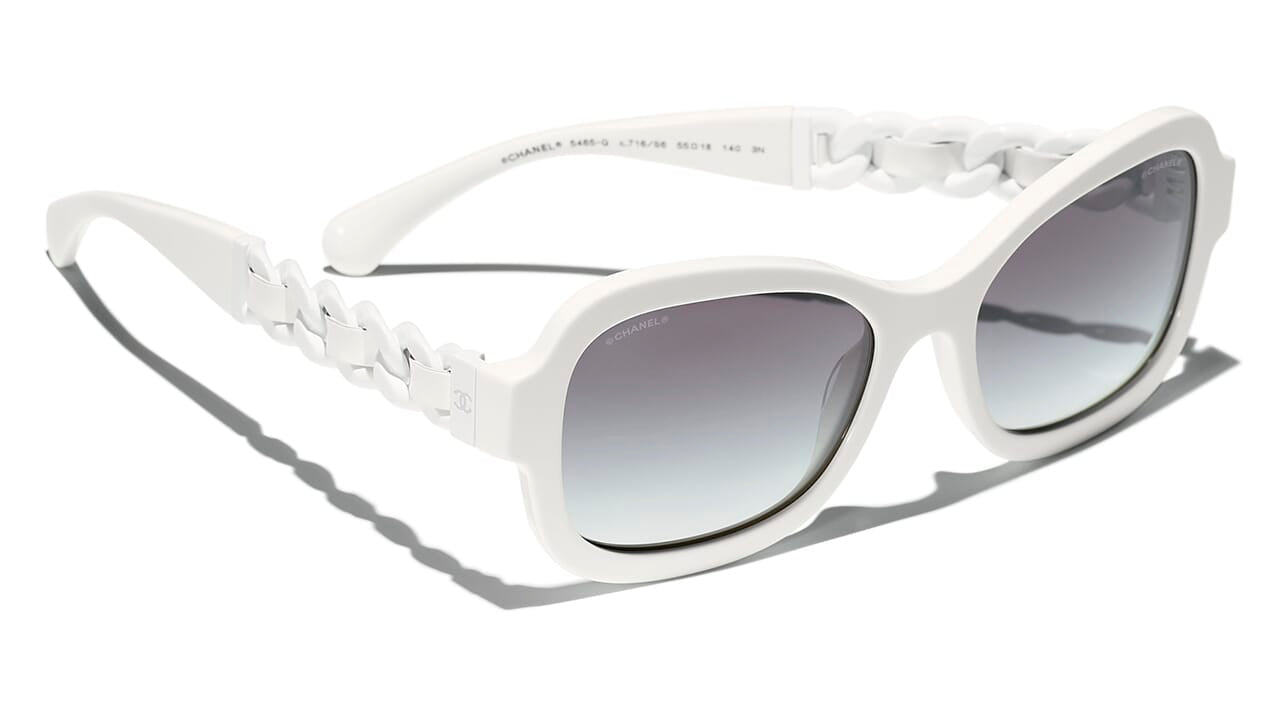 CHANEL Rectangle Sunglasses (5465Q C716/S6, 5465Q C622/S6)