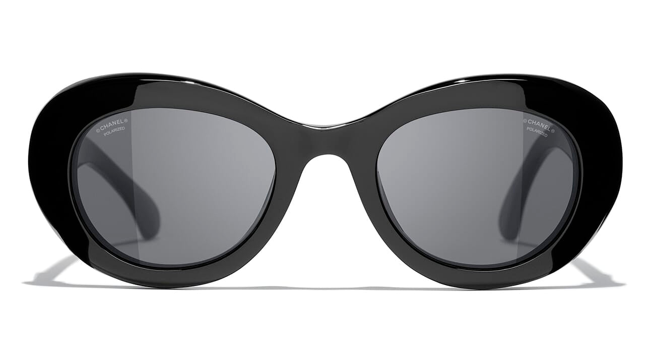 vintage chanel oval sunglasses