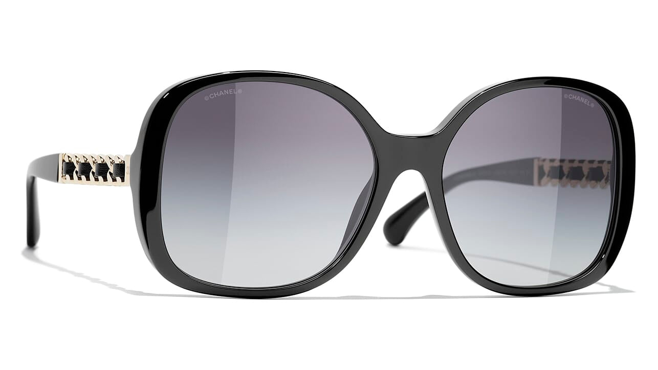 CHANEL Square Sunglasses CH5422B, Men's Fashion, Watches
