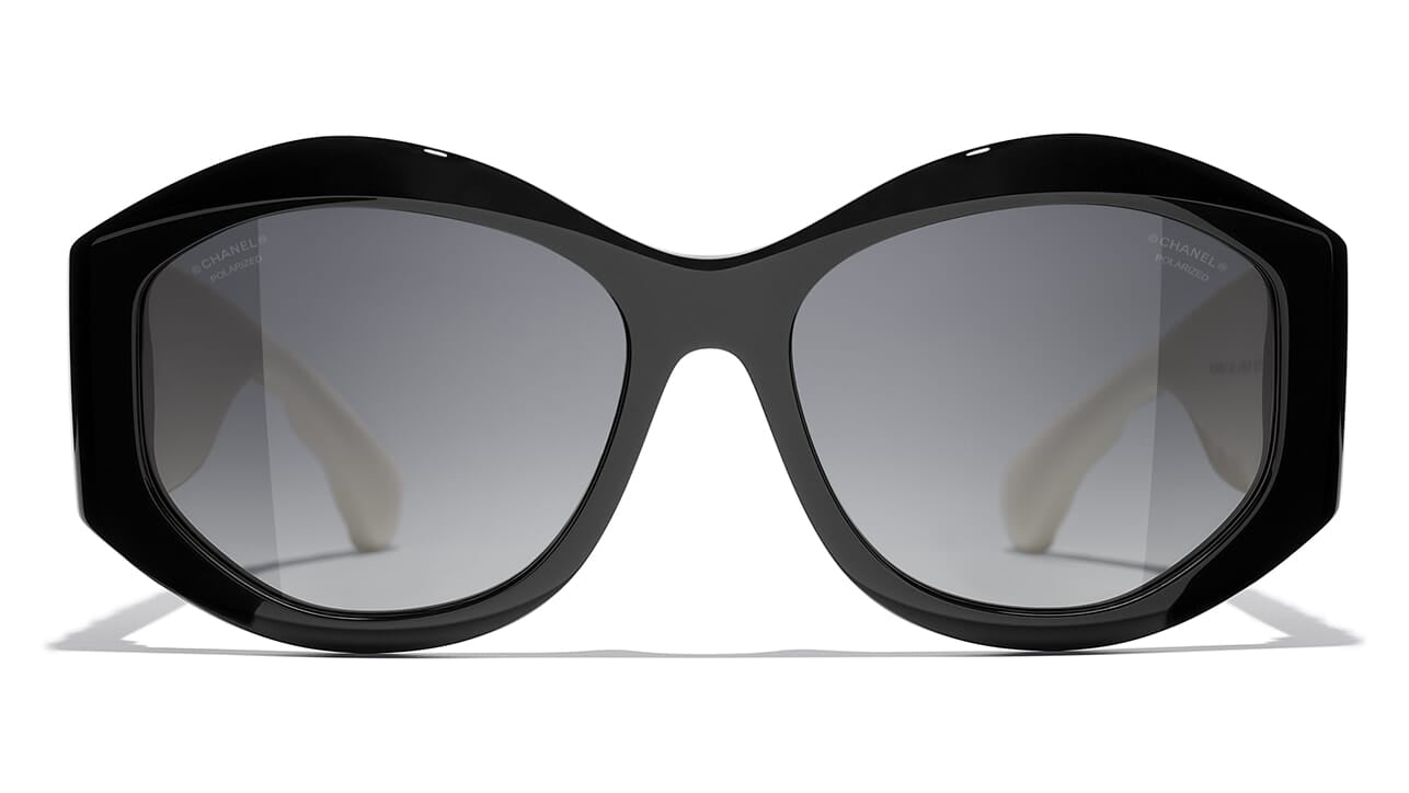 Sunglasses CHANEL CH5486 C760/S6 56-17 Black in stock