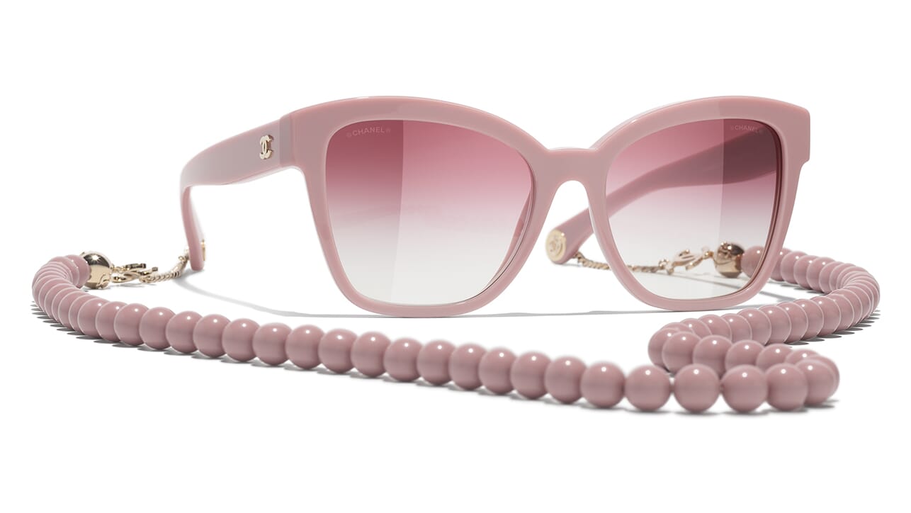 Chanel Square Sunglasses - Acetate, Brown - Polarized - UV Protected - Women's Sunglasses - 5479 1704/3