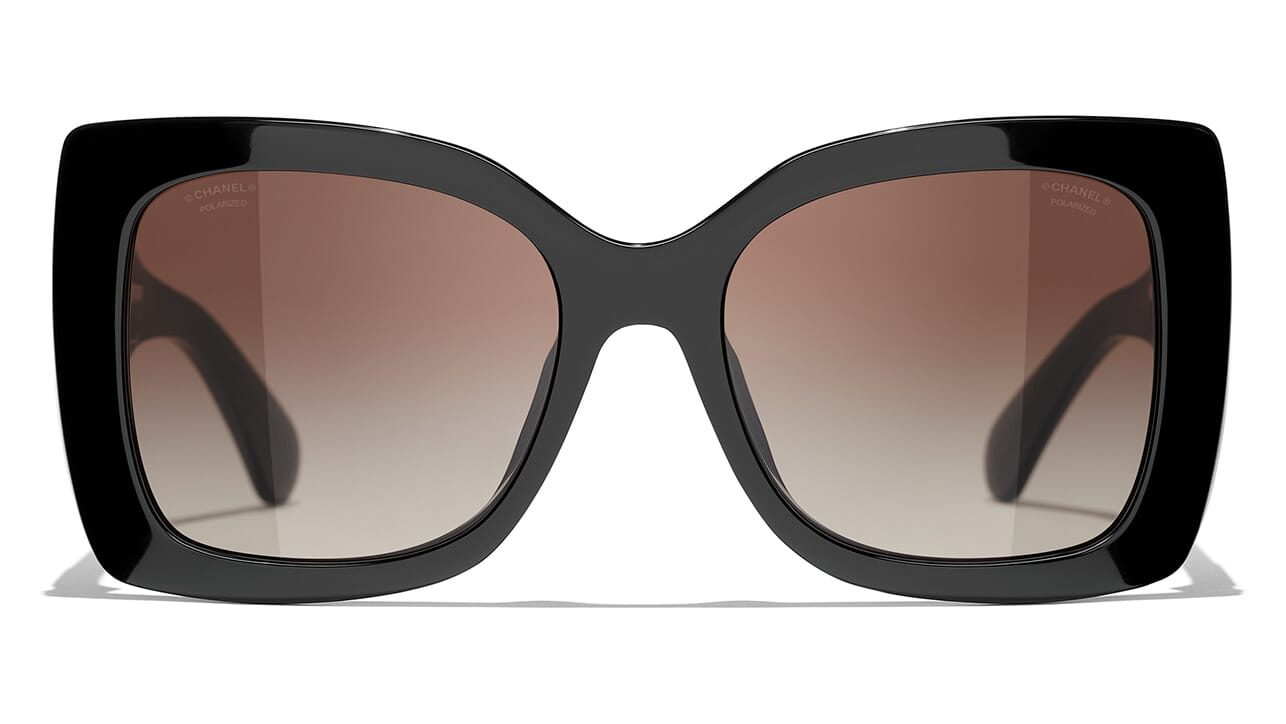 Bulgari Women's Fashion 56mm Black Beige Gradient Sunglasses