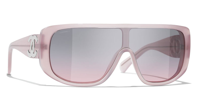 Chanel - Shield Sunglasses - Light Blue Mirror - Chanel Eyewear