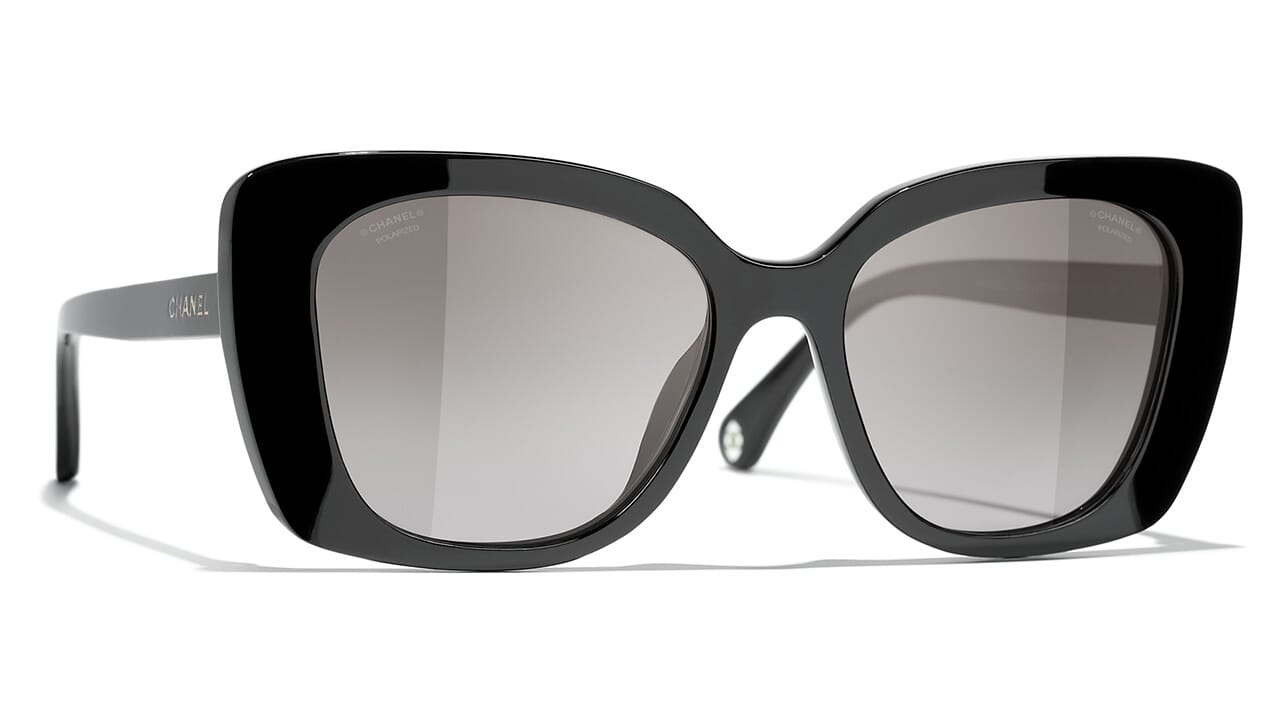 CHANEL 4277B 101/S6 Black and Grey 53-20 Sunglasses $315.00 - PicClick