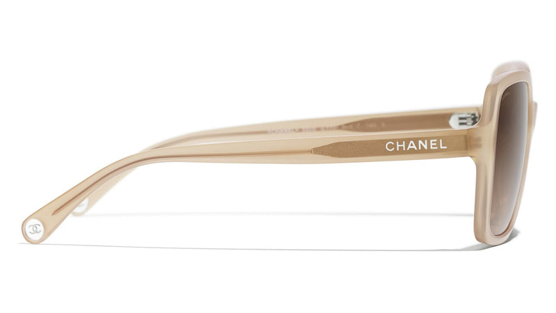 New Chanel Model 5505-A Square Frame Polarized Women's Sunglasses