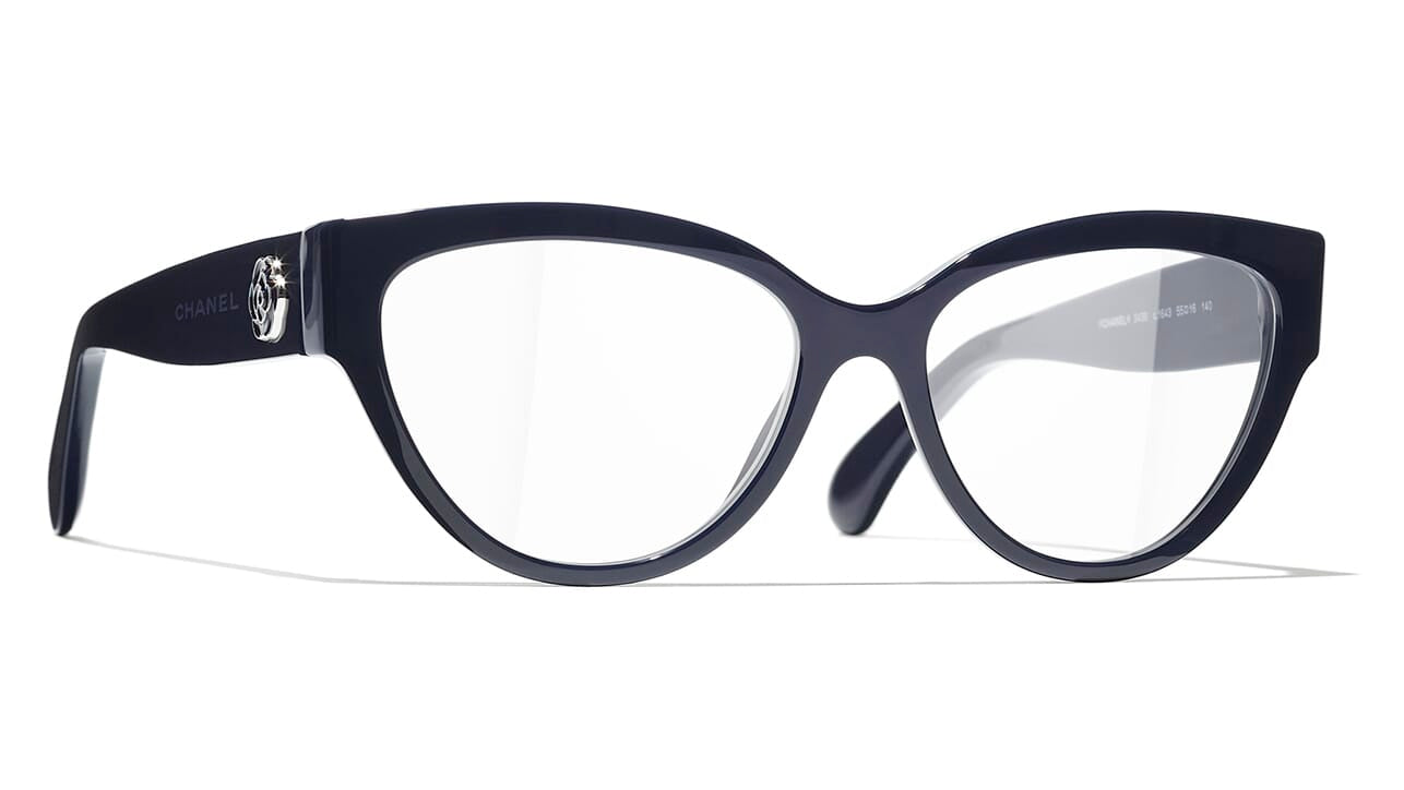 CHANEL 3438 Square Acetate Glasses Women  FE  Fashion Eyewear
