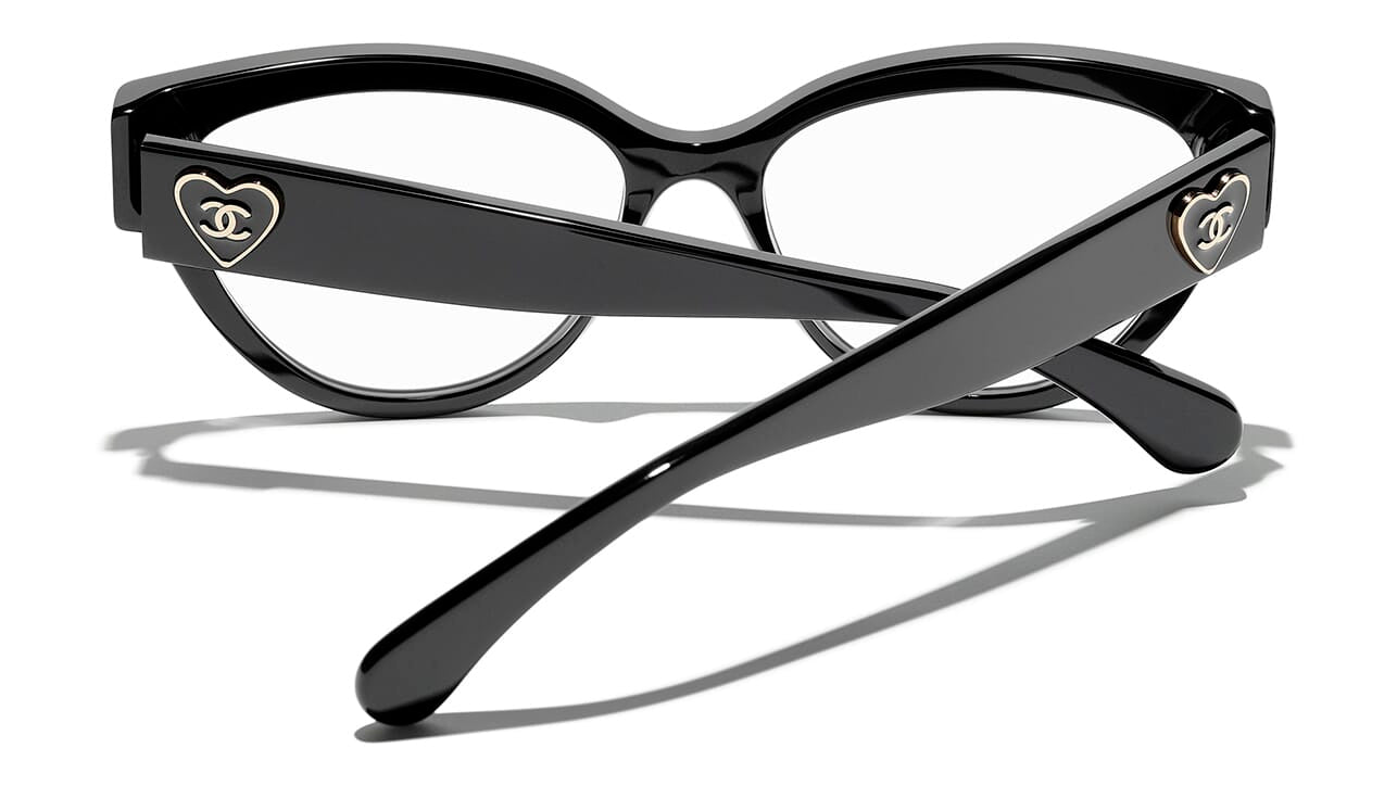 CHANEL Black Eyeglass Frames for sale