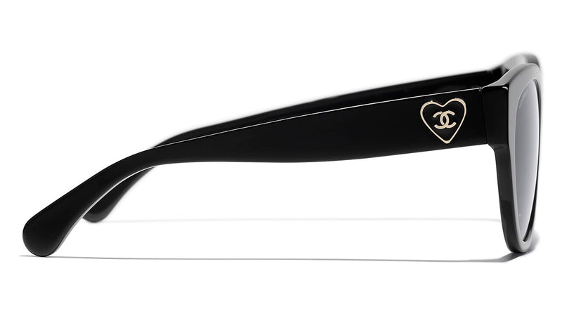 Chanel Coco Chanel Silhouette Sunglasses - Black Sunglasses, Accessories -  CHA82964