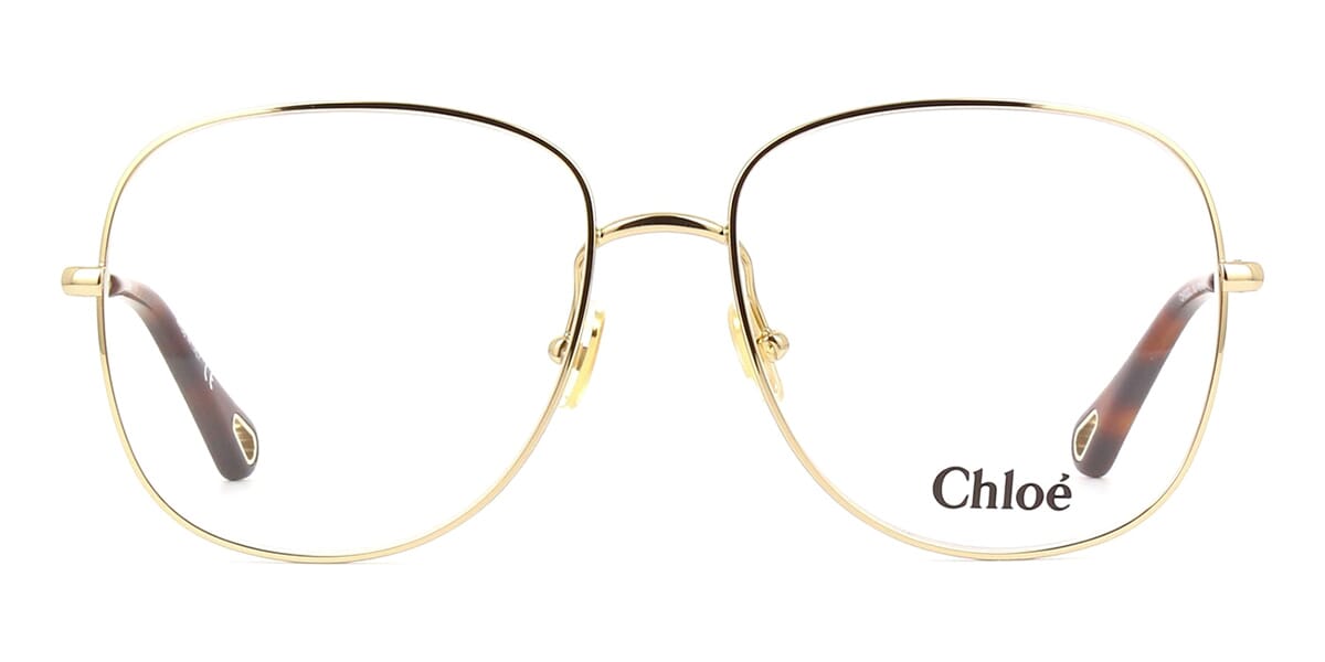 Chloe Joni CH0020O 001 Square Gold Glasses - US