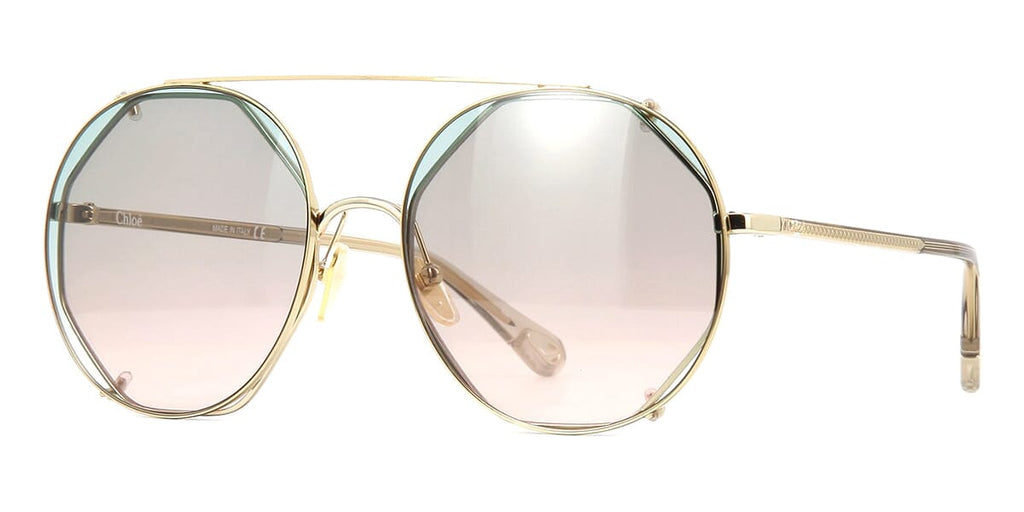 Chloe CH0041S 001 with Clip-On Sunglasses