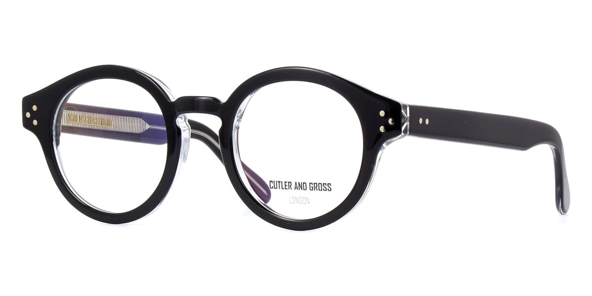 Cutler and Gross 1291/2 01 Black on Crystal