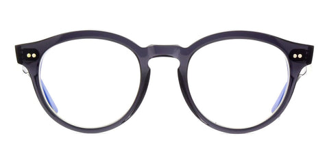 Cutler and Gross 1378 08 Dark Grey with Blue Control Glasses