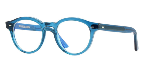 Cutler and Gross 1378 10 Deep Teal with Blue Control Glasses