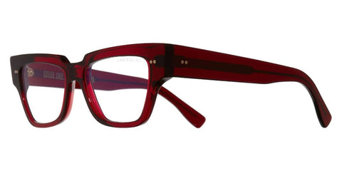 Cutler and Gross 1379 04 Burgundy with Blue Control Glasses