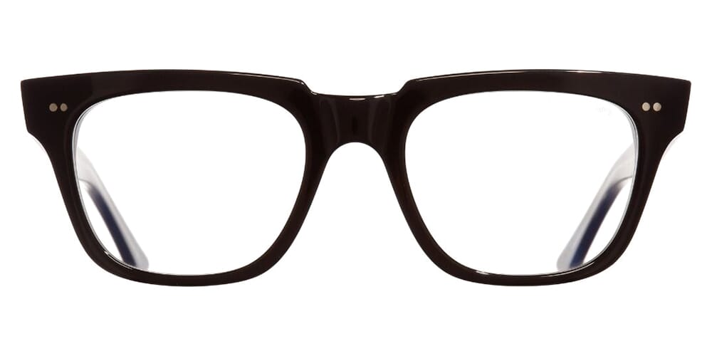 Cutler and Gross 1381 01 Black with Blue Control Glasses