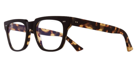 Cutler and Gross 1381 03 Black On Camo with Blue Control Glasses