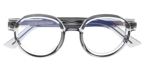 Cutler and Gross 1384 05 Smoky Quartz Glasses