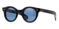 Cutler and Gross 1390 01 Black on Blue Sunglasses