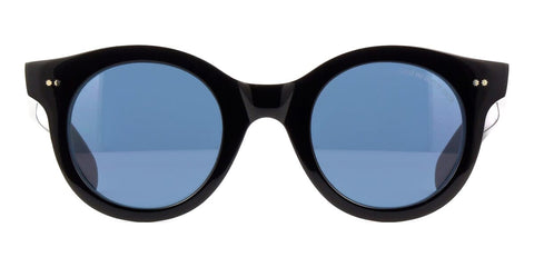 Cutler and Gross 1390 01 Black on Blue Sunglasses