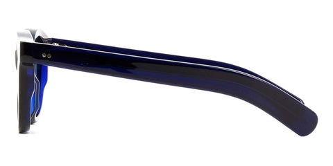 Cutler and Gross 1390 01 Black on Blue Sunglasses