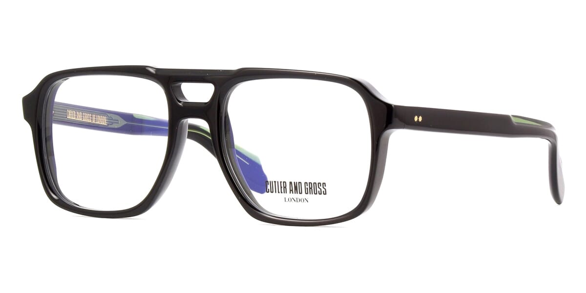 Cutler and Gross 1394 01 Black Glasses