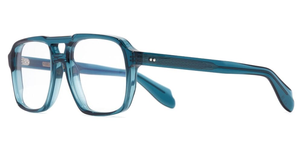 Cutler and Gross 1394 09 Tribeca Teal Glasses