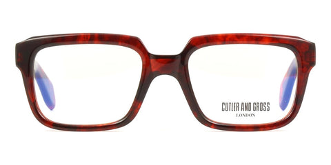 Cutler and Gross 9289 02 Red Havana Glasses