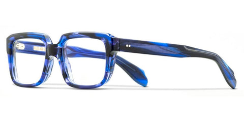 Cutler and Gross 9289 04 Striped Blue Havana Glasses