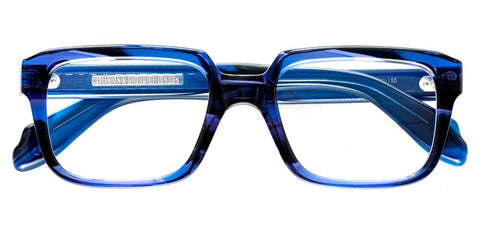 Cutler and Gross 9289 04 Striped Blue Havana Glasses