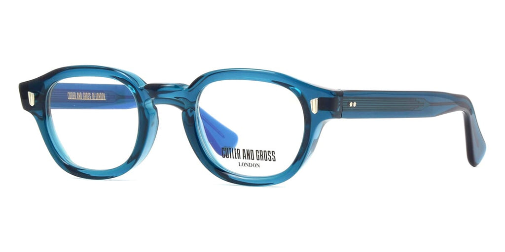 Cutler and Gross 9290 04 Deep Teal Glasses