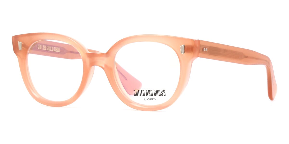 Cutler and Gross 9298 03 Opal Peach Glasses Pink