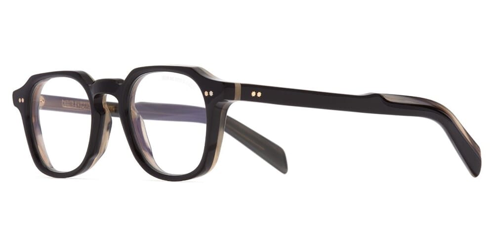 Cutler and Gross GR03 01 Black and Horn Glasses