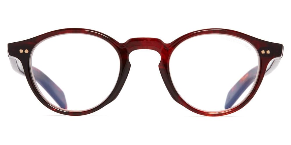 Cutler and Gross GR04 02 Red Havana Glasses