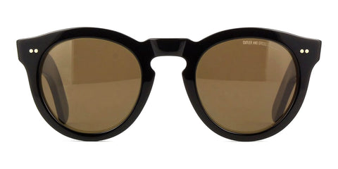 Cutler and Gross Sun 0734 B Black Sunglasses