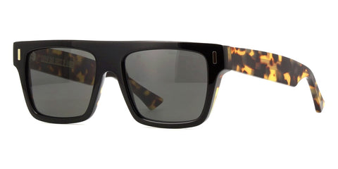 Cutler and Gross Sun 1340 03 Black on Camouflage Sunglasses