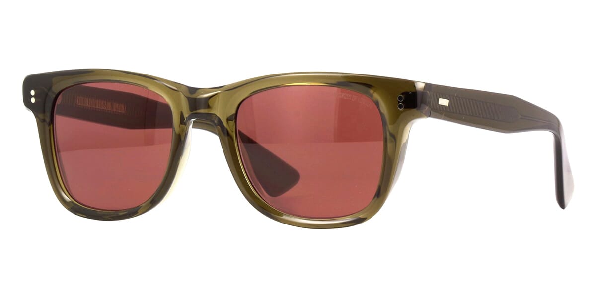 Cutler and Gross Sun 9101 03 Olive Sunglasses - US