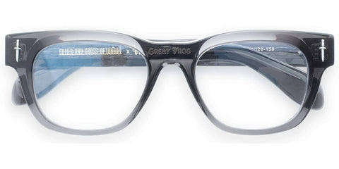 Cutler and Gross x TGF The Crossbones Optical GFOP003 03 Pewter Grey Glasses
